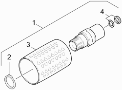 KÄRCHER Professional Ersatzteile Hochdruckreiniger Heisswasser HDS 6/14 C EU 1.169-200.0 Drehregler