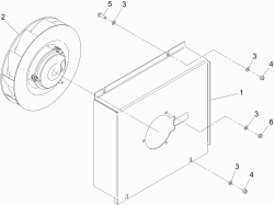 KÄRCHER Professional Ersatzteile Kehrmaschinen KM 130/300 R Bp Pack  Geblaese 1.186-129.0
