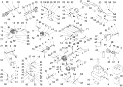 KÄRCHER Professional Ersatzteile Kehrmaschinen KM 130/300 R Bp  Hydraulik-Schema 1.186-122.0