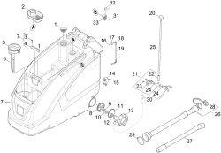 KÄRCHER Professional Ersatzteile Bodenreiniger B 40 1.533-210.2 Behaelter