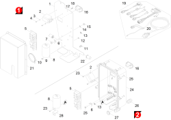KÄRCHER Professional Ersatzteile Bodenreiniger B 40 1.533-210.2 Elektronik