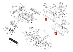 KÄRCHER Professional Ersatzteile Bodenreiniger B 40 1.533-210.2 Bodenkopf Gegenlauf BR