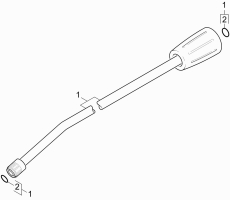 KÄRCHER Ersatzteile Hochdruckreiniger Xpert HD 7125 *EU 1.514-142.0-B Strahlrohr