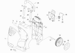 KÄRCHER Professional Ersatzteile Hochdruckreiniger Kaltwasser HD 5/15 C EU 1.514-137.0 Gehaeuse