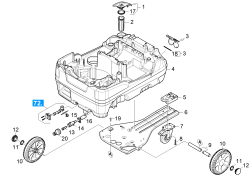 KÄRCHER Professional Ersatzteile Hochdruckreiniger Heisswasser HDS 6/14 C EU 1.169-200.0 Gehaeuse Unterteil