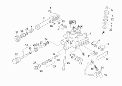 KÄRCHER Professional Ersatzteile Hochdruckreiniger Kaltwasser HD 6/13 CX Plus EU 1.514-650.0 Zylinderkopf