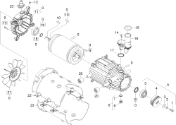 KÄRCHER Professional Ersatzteile Hochdruckreiniger Heisswasser HDS 6/14 C Classic EU 1.169-225.0 Motor