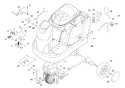 KÄRCHER Professional Ersatzteile Bodenreiniger B 90 R (ROLL) 9.398-439.0 Pedal