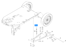 KÄRCHER Professional Ersatzteile Bodenreiniger B 90 R (ROLL) 9.398-439.0 Saugbalkenanhebung