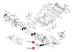 KÄRCHER Professional Ersatzteile Bodenreiniger B 90 R 1.161-000.2 Bodenkopf BR 75