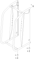 KÄRCHER Professional Ersatzteile Hochdruckreiniger Kaltwasser HD 7/17-4 Cage EU-I 1.524-214.0 Rahmen