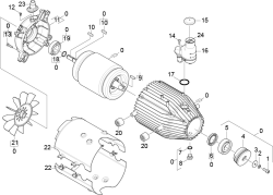 KÄRCHER Professional Ersatzteile Hochdruckreiniger Heisswasser HDS 8/17 C EU-I 1.174-911.0 Motor
