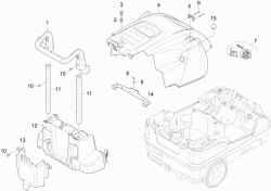 KÄRCHER Professional Ersatzteile Hochdruckreiniger Heisswasser HDS 5/12 C EU 1.272-200.0 Gehaeuse Oberteil
