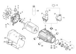 KÄRCHER Professional Ersatzteile Hochdruckreiniger Heisswasser HDS 5/12 C EU 1.272-900.0 Motor