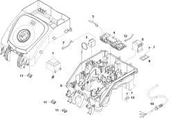 KÄRCHER Professional Ersatzteile Hochdruckreiniger Heisswasser HDS 8/18-4 C Basic EU-I 1.174-227.0 E-Geraeteschrank