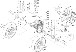 KÄRCHER Professional Ersatzteile Kehrmaschinen KM 90/60 R Lpg Adv  Antriebsachse 1.047-304.0
