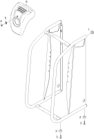 KÄRCHER Professional Ersatzteile Hochdruckreiniger Kaltwasser HD 10/21-4 Cage EU-I 1.286-314.0 Rahmen