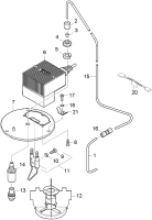 KÄRCHER Professional Ersatzteile Hochdruckreiniger Heisswasser HDS 5/11 U Plus EU 1.064-045.0 Brennerdeckel