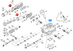 KÄRCHER Professional Ersatzteile Hochdruckreiniger Kaltwasser HD 6/16-4 MX Plus EU 1.524-125.0 Zylinderkopf