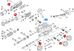 KÄRCHER Professional Ersatzteile Hochdruckreiniger Kaltwasser HD 9/19 M EU-II 1.524-328.0 Zylinderkopf