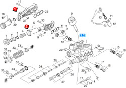 KÄRCHER Professional Ersatzteile Hochdruckreiniger Kaltwasser HD 3.0/20-4 M Ea 1.524-126.0 Zylinderkopf