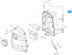 KÄRCHER Professional Ersatzteile Hochdruckreiniger Kaltwasser HD 9/20-4 M Plus EU-I 1.524-406.0 E-Kasten