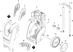 KÄRCHER Ersatzteile Hochdruckreiniger K 7 Compact *EU 1.447-002.0-A Gehaeuse