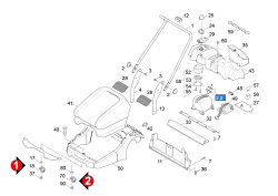 KÄRCHER Professional Ersatzteile Kehrmaschinen KM 70/30 C  Bp 0 Einzelteile