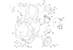 KÄRCHER Professional Ersatzteile Hochdruckreiniger Kaltwasser HD 10/25-4 S Plus EU-II 1.286-914.0 Gehaeuse
