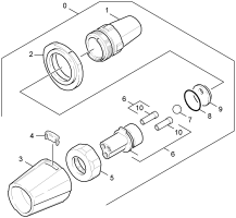 KÄRCHER Professional Ersatzteile Hochdruckreiniger Kaltwasser HD 13/18-4 SX Plus EU-I 1.292-500.0 Dreifachduese