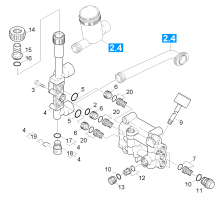 KÄRCHER Professional Ersatzteile Hochdruckreiniger Kaltwasser HD 13/18-4 S Plus EU-I 1.292-100.0 Ventile