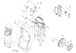 KÄRCHER Ersatzteile Hochdruckreiniger Xpert HD 7140 *EU 1.514-143.0-A Gehaeuse