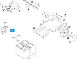 KÄRCHER Professional Ersatzteile Bodenreiniger BD 530 XL Bp Pack Ratio 1.127-480.0 Fahrgestell