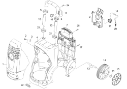 KÄRCHER Ersatzteile Hochdruckreiniger Xpert HD 7125 X *EU 1.514-509.0-A Gehaeuse