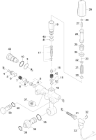 KÄRCHER Professional Ersatzteile Hochdruckreiniger Kaltwasser HD 25/15-4 Cage Plus EU-I 1.367-122.0 Ueberstroemer