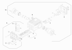 KÄRCHER Professional Ersatzteile Hochdruckreiniger Kaltwasser HD 16/15-4 Cage Plus EU-I 1.367-100.0 Pumpensatz