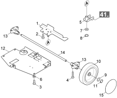 KÄRCHER Professional Ersatzteile Bodenreiniger BR 530 Ep 1.127-323.0 Fahrgestell