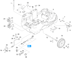 KÄRCHER Professional Ersatzteile Hochdruckreiniger Heisswasser HDS-E 8/16-4 M 36KW EU-I 1.030-262.0 Gehaeuse Unterteil
