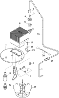 KÄRCHER Professional Ersatzteile Hochdruckreiniger Heisswasser HDS 5/11 UX Plus EU 1.064-046.0 Brennerdeckel