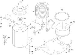 KÄRCHER Professional Ersatzteile Hochdruckreiniger Heisswasser HDS 5/13 U Plus EU 1.064-041.0 Heizschlange