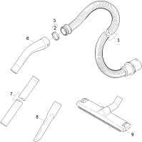 KÄRCHER Professional Ersatzteile Sauger MPS 2.0 MWF EU 1.146-613.0 Zubehoer