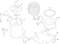 KÄRCHER Professional Ersatzteile Hochdruckreiniger Heisswasser HDS 5/13 UX EU 1.064-039.0 Heizschlange