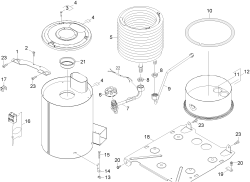 KÄRCHER Professional Ersatzteile Hochdruckreiniger Heisswasser HDS 5/15 U EU 1.064-043.0 Heizschlange