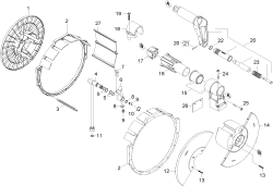 KÄRCHER Professional Ersatzteile Hochdruckreiniger Heisswasser HDS 12/18-4 SX EU-I 1.071-650.0 Schlauchtrommel