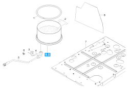 KÄRCHER Professional Ersatzteile Hochdruckreiniger Heisswasser HDS 10/20-4 M EU-II 1.071-421.0 Brennerboden