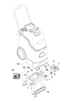 KÄRCHER Professional Ersatzteile Bodenreiniger BRC 30/15 C 1.008-037.0 Bodenkopf