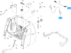KÄRCHER Professional Ersatzteile Hochdruckreiniger Heisswasser HDS 11/18-4 S Basic EU-I 1.071-628.0 E-Geraeteschrank