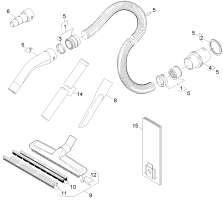 KÄRCHER Professional Ersatzteile Sauger NT 35/1 Tact Te elEU 1.184-861.0 Zubehoer