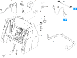 KÄRCHER Professional Ersatzteile Hochdruckreiniger Heisswasser HDS 8/18-4 M EU-II 1.077-909.0 E-Geraeteschrank