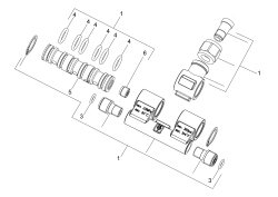 KÄRCHER Professional Ersatzteile Hochdruckreiniger Kaltwasser Buerste iSolar 400 >1100 l/h 6.368-457.0 Knickgelenk